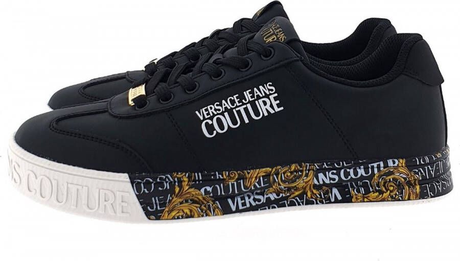 Versace Jeans Couture Women Shoes Sneakers 73Va3Skl Zp013 899 Black Zwart Dames