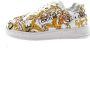 Versace Jeans Couture Barok Print Leren Sneakers voor Vrouwen Multicolor Dames - Thumbnail 2