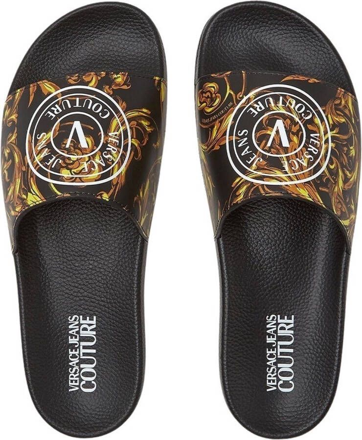 Versace Jeans Couture Fondo Shelly Dis. 31 Dames Slipper Zwart