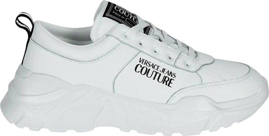 Sneakers con lacci dettagli a contrasto e logo uomo 73Ya3Sc1 Zp139 Bianco Wit Heren