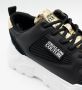 Versace Jeans Couture Scarpa Sneakers Stijlvol en Trendy Black Dames - Thumbnail 1