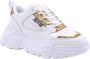 Versace Jeans Couture Witte Sneakers voor Vrouwen White Dames - Thumbnail 1