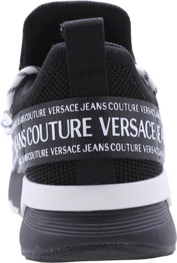 Versace Jeans Couture Shoes Sneakers 73Va3Skl Zp013 899 Black Zwart