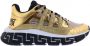 Versace Glitter Sneakers met Kurken Binnenzool Multicolor Dames - Thumbnail 3