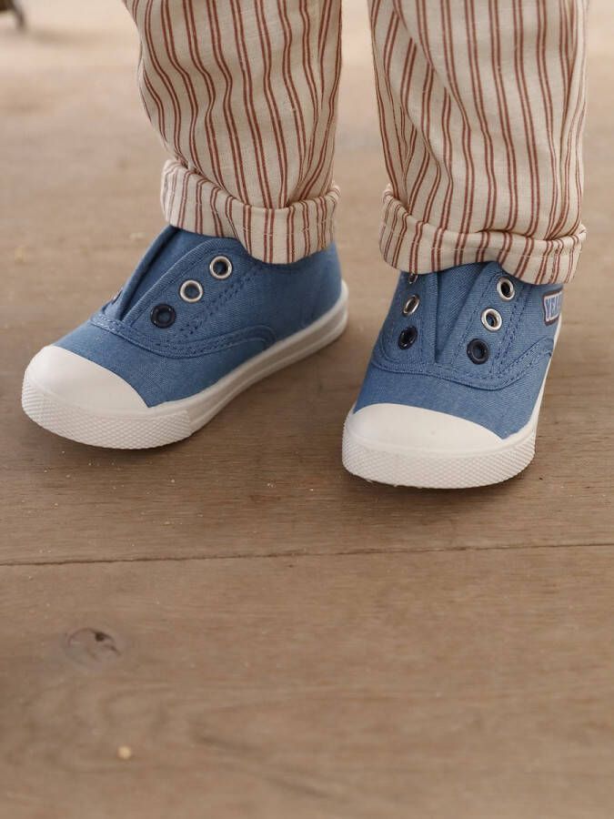 vertbaudet Elastische stoffen babysneakers