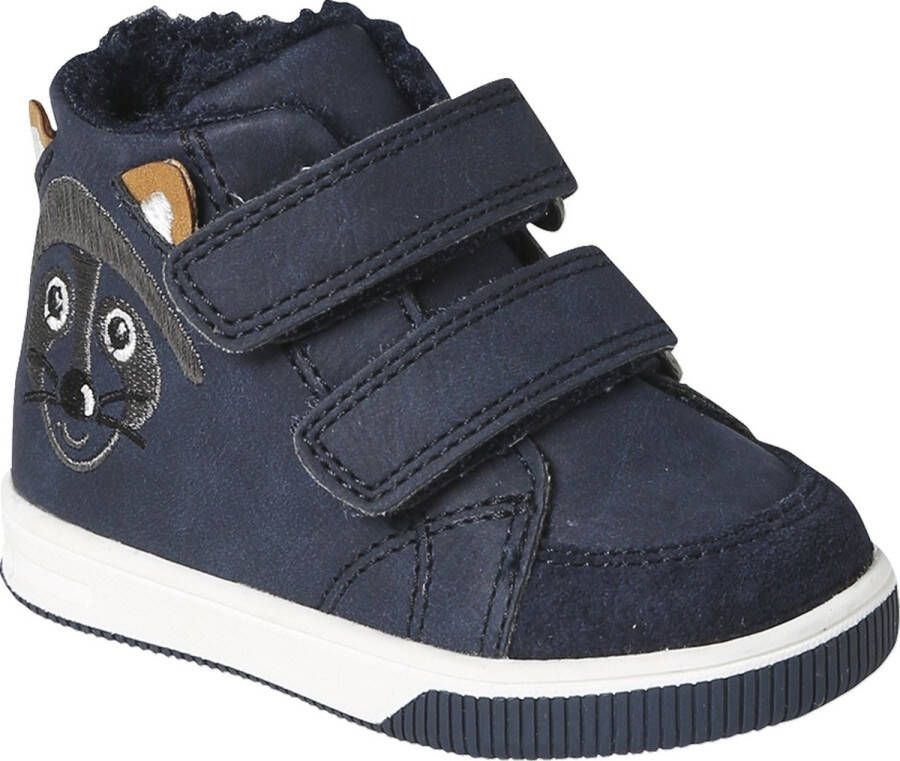 Vertbaudet Halfhoge sneakers met klittenband voor baby