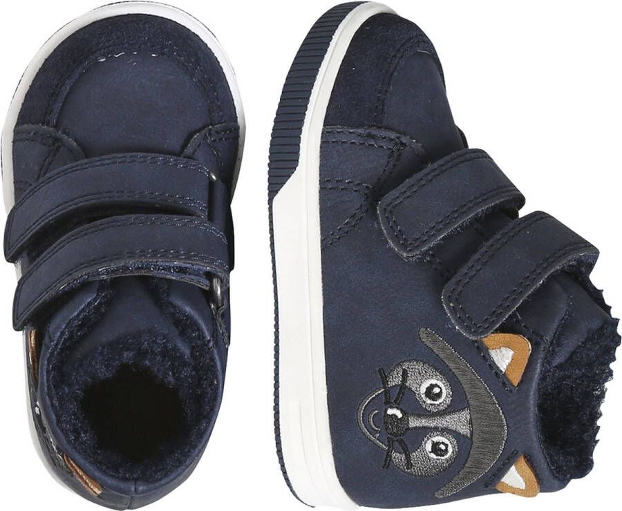 Vertbaudet Halfhoge sneakers met klittenband voor baby