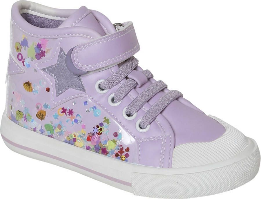 Vertbaudet Hoge sneakers voor meisjes kleutercollectie