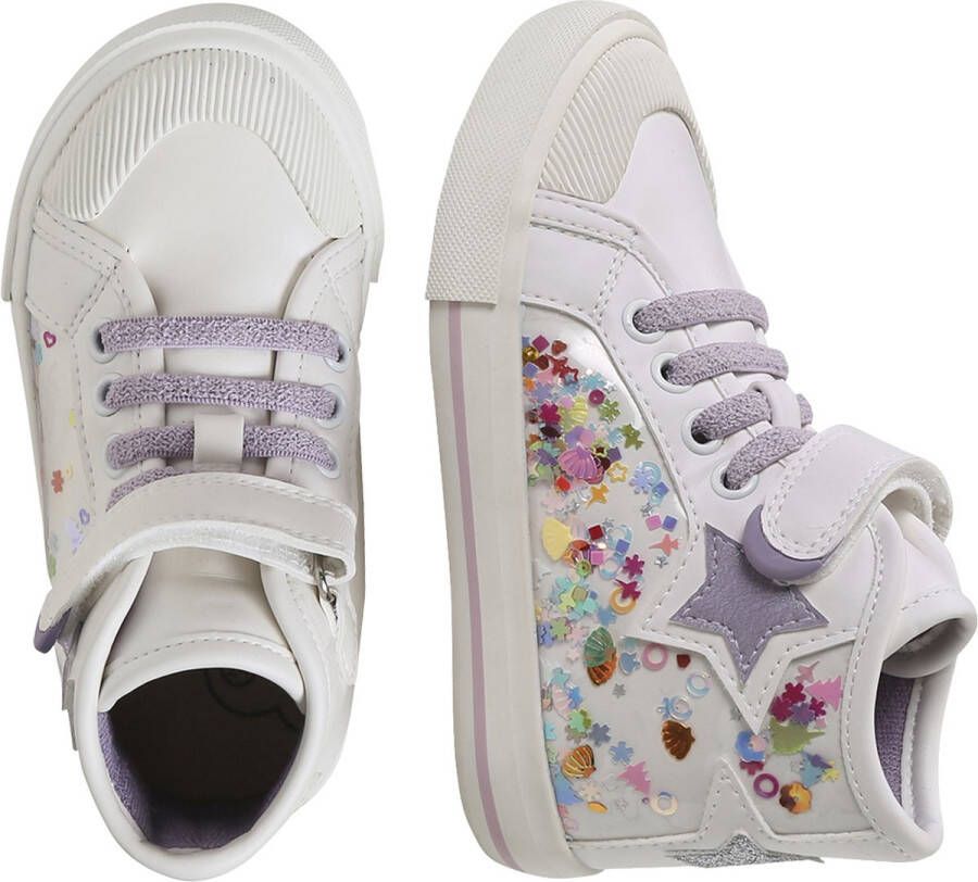 Vertbaudet Hoge sneakers voor meisjes kleutercollectie