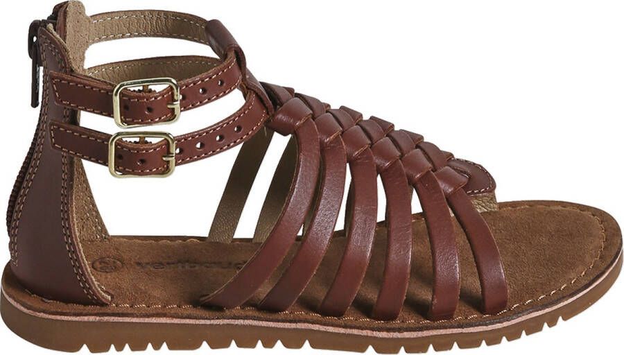 Vertbaudet Leren hoge kindersandalen