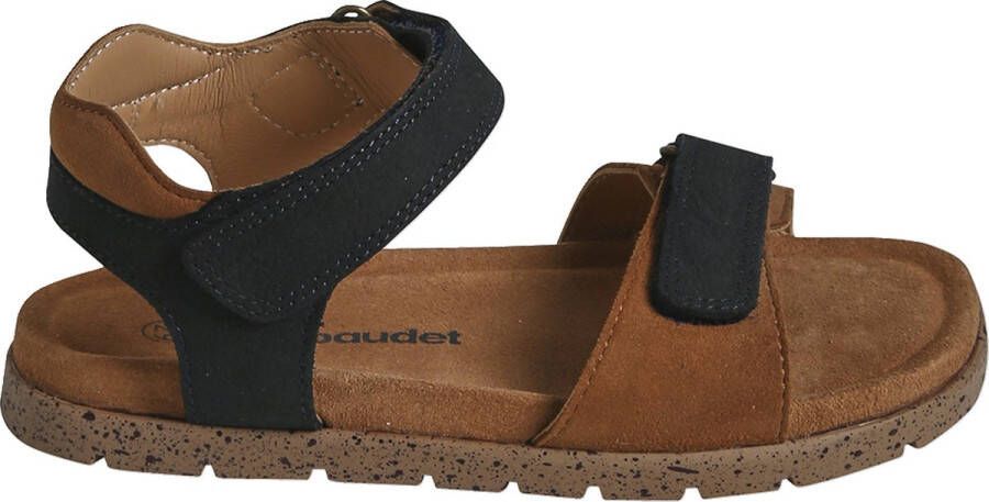 vertbaudet Leren kindersandalen met klittenband