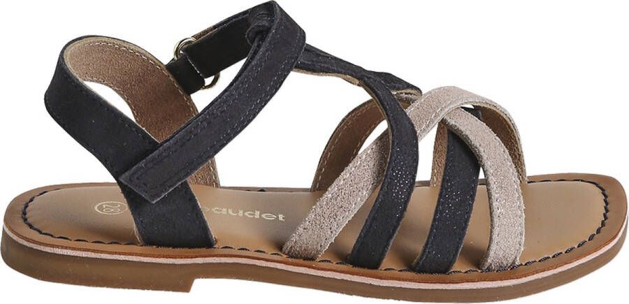 Vertbaudet Leren kindersandalen met klittenband