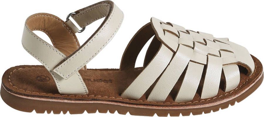 vertbaudet Leren kindersandalen met klittenband