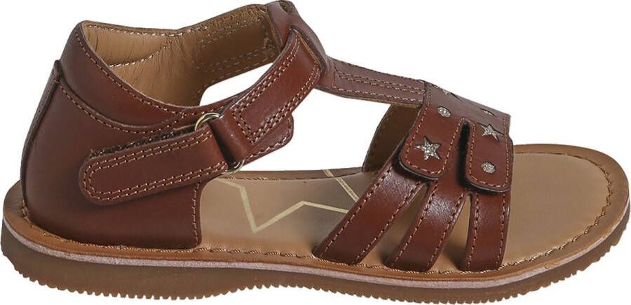 vertbaudet Leren kindersandalen met klittenband kleutercollectie