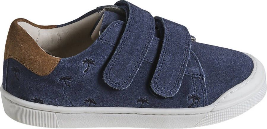 Vertbaudet Leren sneakers met klittenband kleutercollectie