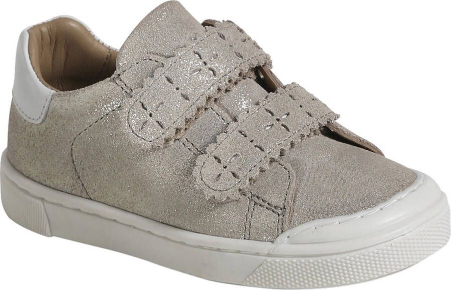 Vertbaudet Leren sneakers met klittenband kleutercollectie meisjes