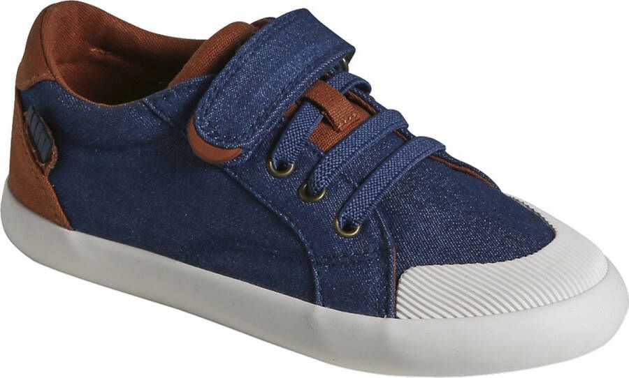 vertbaudet Stoffen sneakers met elastische veters kleutercollectie