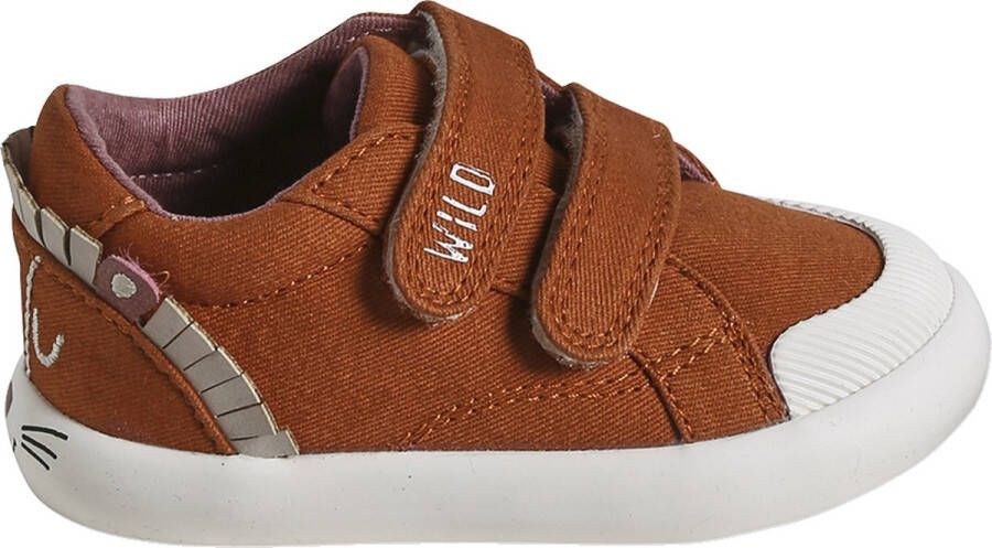 Vertbaudet Stoffen sneakers met klittenband babyjongen