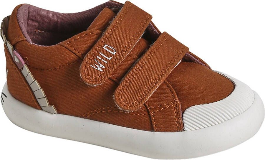 Vertbaudet Stoffen sneakers met klittenband babyjongen