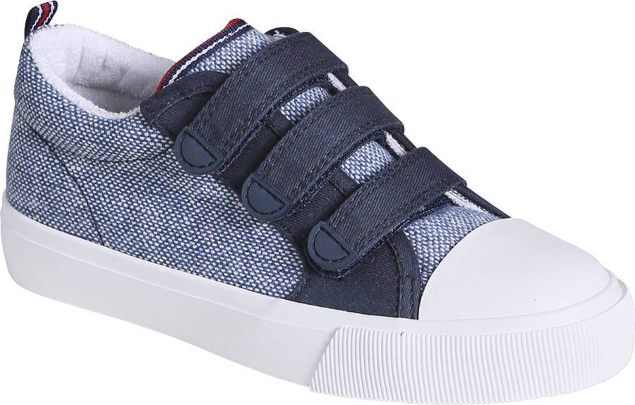 vertbaudet Stoffen sneakers met klittenband voor kinderen