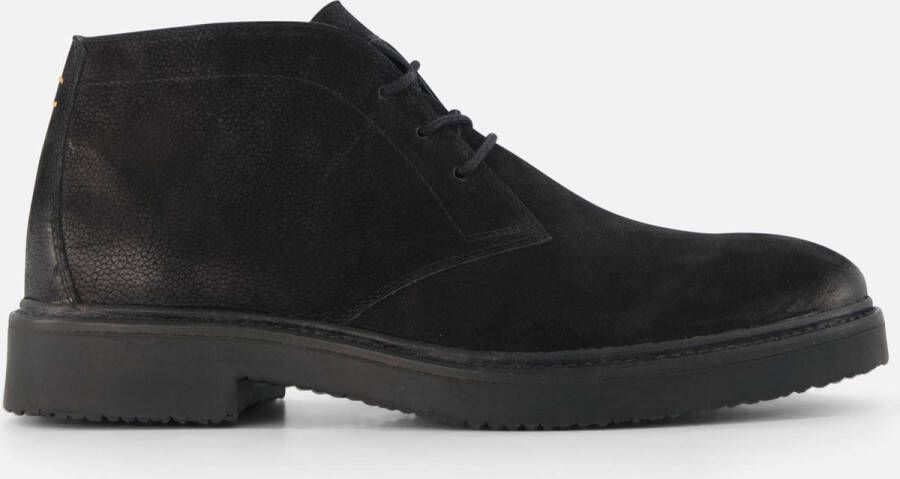 Vertice Hudson Veterboots zwart Nubuck