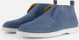 Vertice Instappers blauw Suede - Thumbnail 2