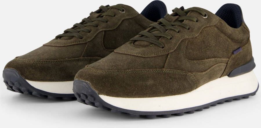 Vertice Sneakers groen Suede