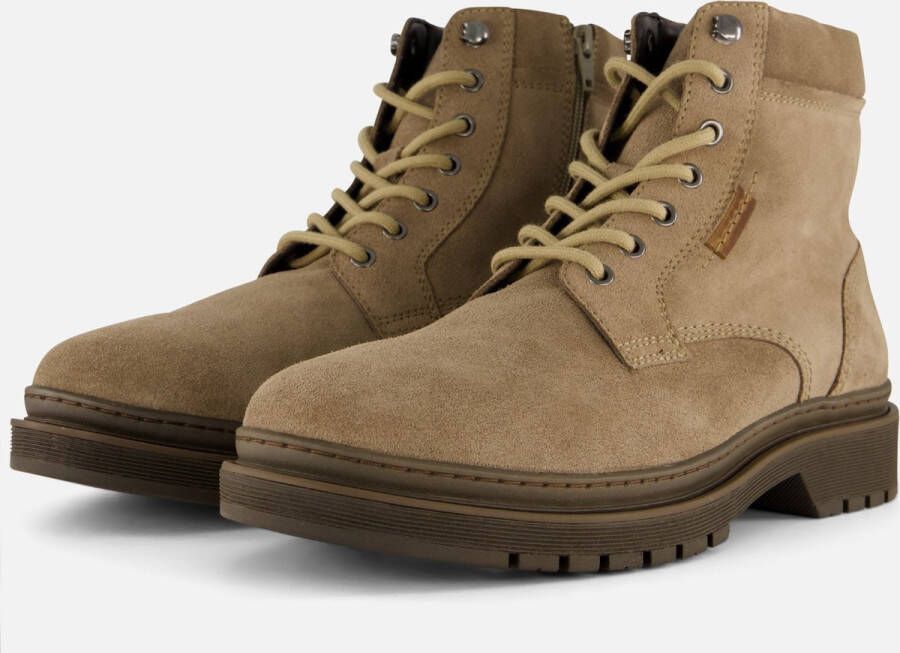 Vertice Veterschoenen taupe Suede - Foto 1