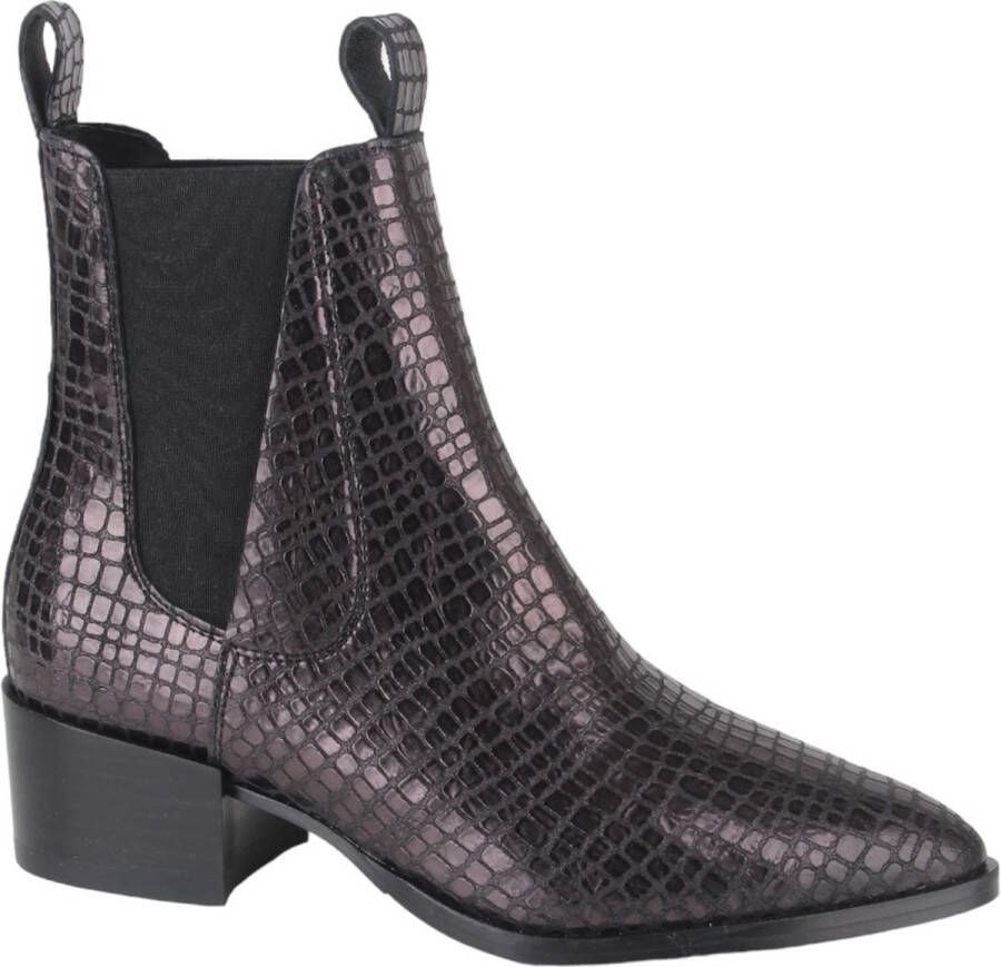 VIA VAI Rose Andrew laarzen zwart Leer Chelsea boots Dames