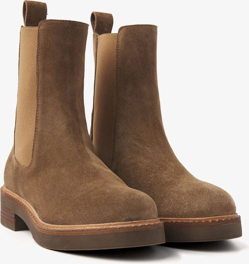 VIA VAI Bellamy Chad Chelsea boots dames Enkellaarsjes dames Donker Bruin