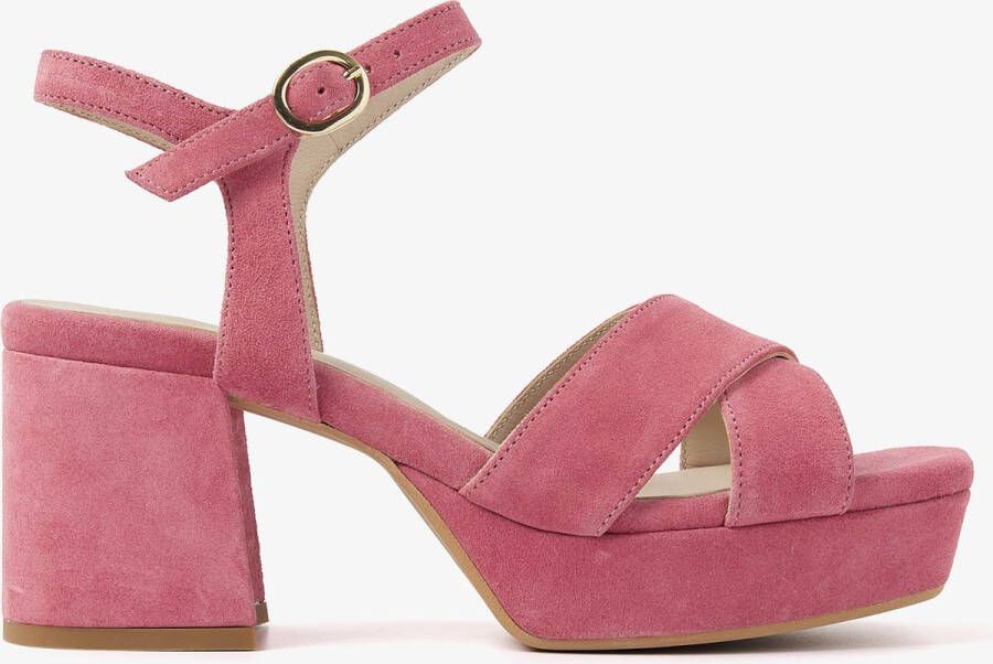 VIA VAI Cassia Six Roze Suede Sandalen met hak Dames - Foto 2