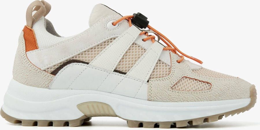 VIA VAI Lage Sneakers Dames Danae Colby Maat: 41 Materiaal: Leer Kleur: Oranje