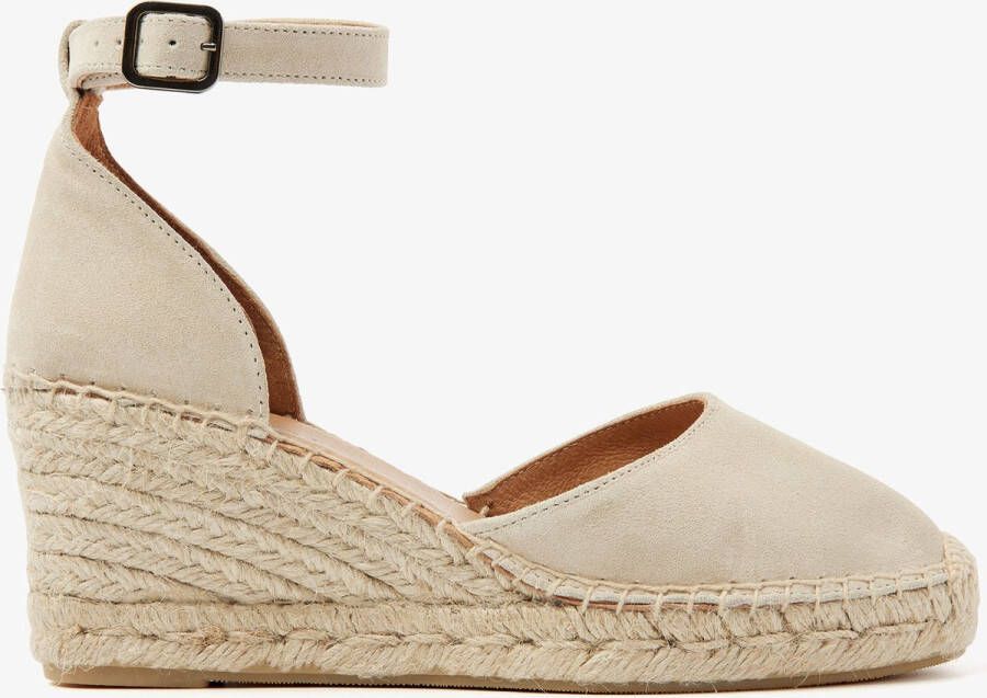 VIA VAI Flora Braid Espadrilles Beige