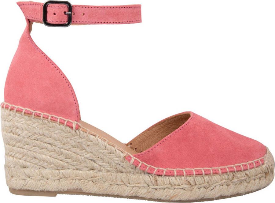 VIA VAI Flora Braid Espadrilles Zomer Schoenen Dames Roze