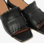 Via Vai Gigi Randy Zwarte Pantoffels Black Dames - Thumbnail 1