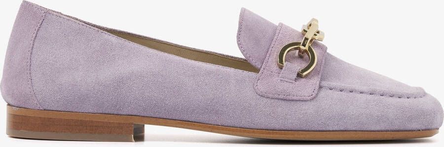 VIA VAI Indiana Leaf Loafers dames Instappers Lila Paars