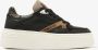 Via vai 62147 Isa Brooklyn 01-900 Black Lage sneakers - Thumbnail 1