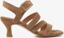 Via vai 60001 Lara Parker 02-308 Cognac Sandalen - Thumbnail 2