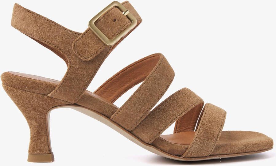 VIA VAI Lara Parker Sandalen Met Hak Cognac