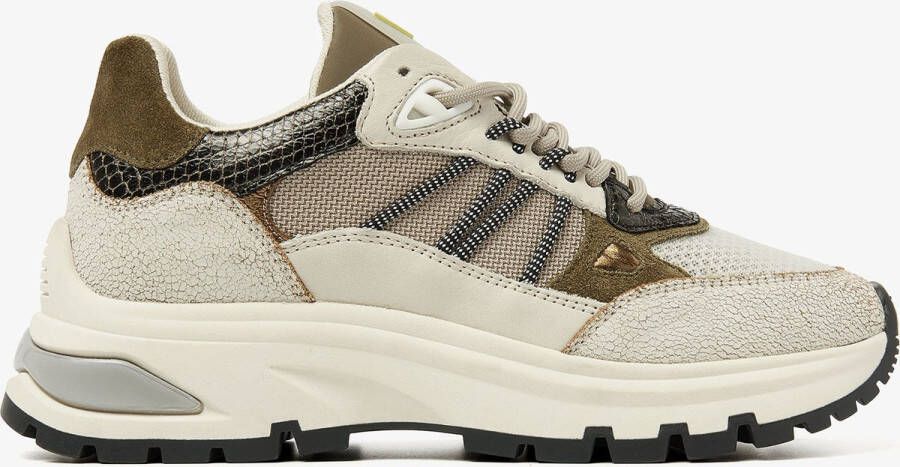 VIA VAI Liz Dae Sneakers Beige Groen