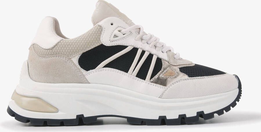 VIA VAI Liz Dae Sneakers Beige Zwart