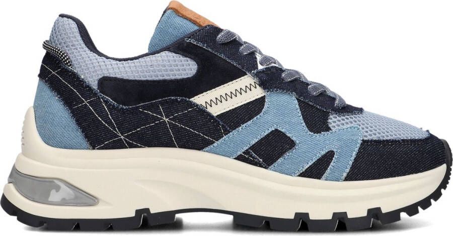 VIA VAI Lage Sneakers Dames Liz Finley Maat: 40 Materiaal: Textiel Kleur: Blauw