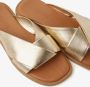 Via vai 62090 Mandy 02-1161 Paper Gold Slippers - Thumbnail 3