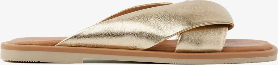 Via vai 62090 Mandy 02-1161 Paper Gold Slippers - Foto 1