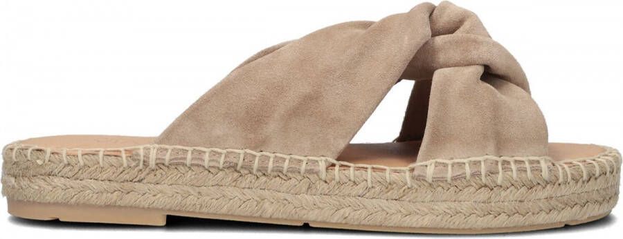 VIA VAI Mondi Luz Slippers Dames Beige