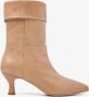 VIA VAI Noelle Rae Enkellaarsjes dames Warm beige - Thumbnail 2