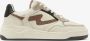 VIA VAI Sam Levi beige damessneakers Beige Leer Lage sneakers Dames - Thumbnail 1