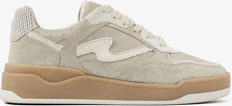 VIA VAI Lage Sneakers Dames Sam Levi Maat: 37 Materiaal: Leer Kleur: Goud