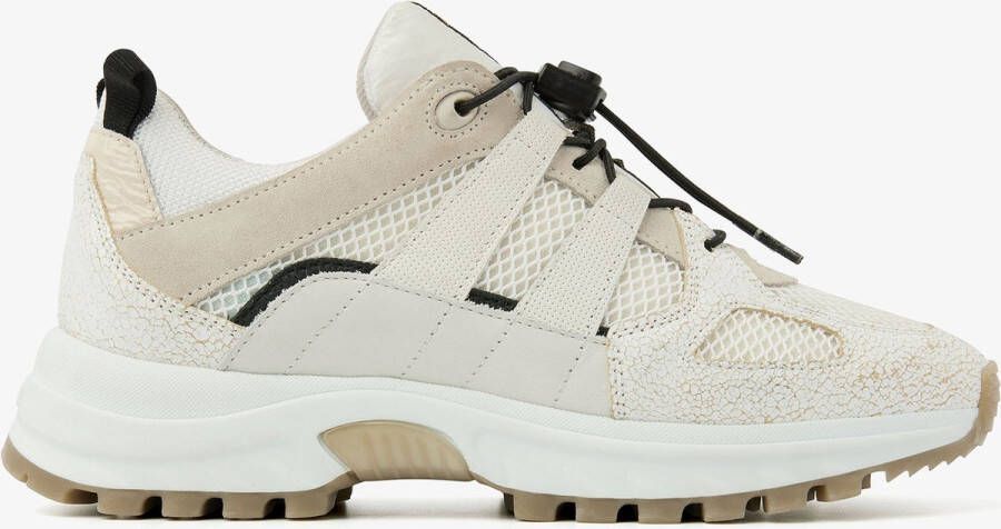 Via Vai Stijlvolle Danae Nicole Sneakers voor Vrouwen Beige Dames