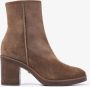 VIA VAI Taara Jade Sierra Farro Bruin Suede Enkellaars met hak Dames - Thumbnail 2